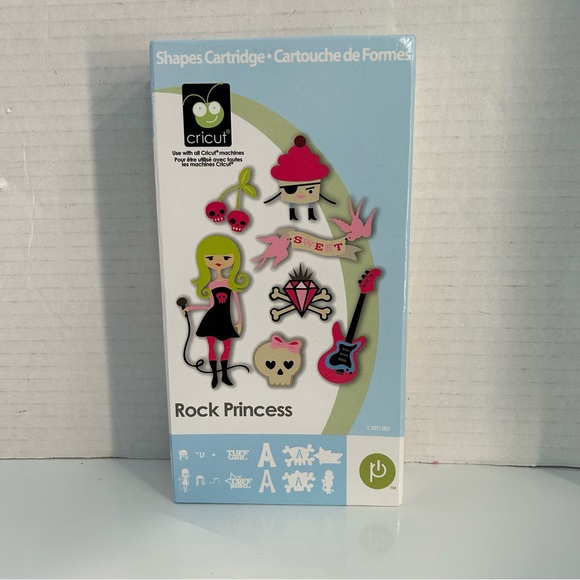 Cricut ROCK PRINCESS shape and font - Picture 1 of 14